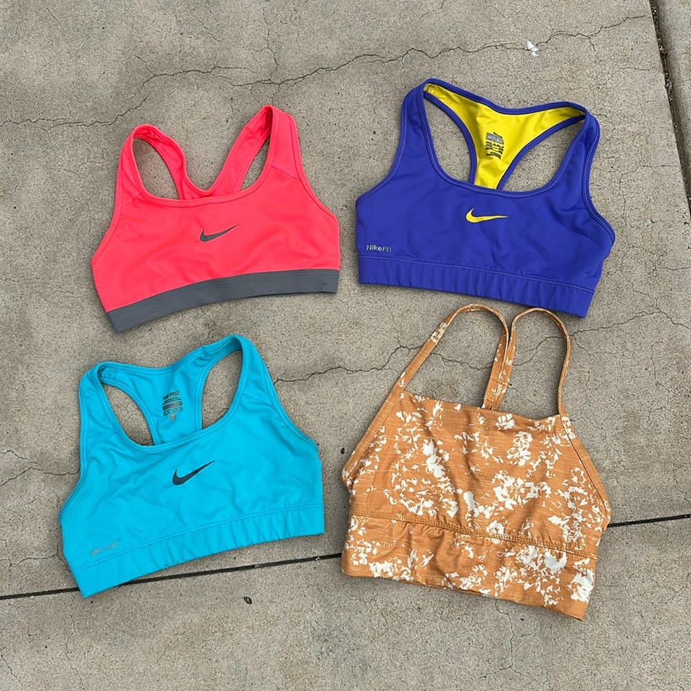 SOLD | Sports Bras Bundle - 3 Nike + 1 Prana